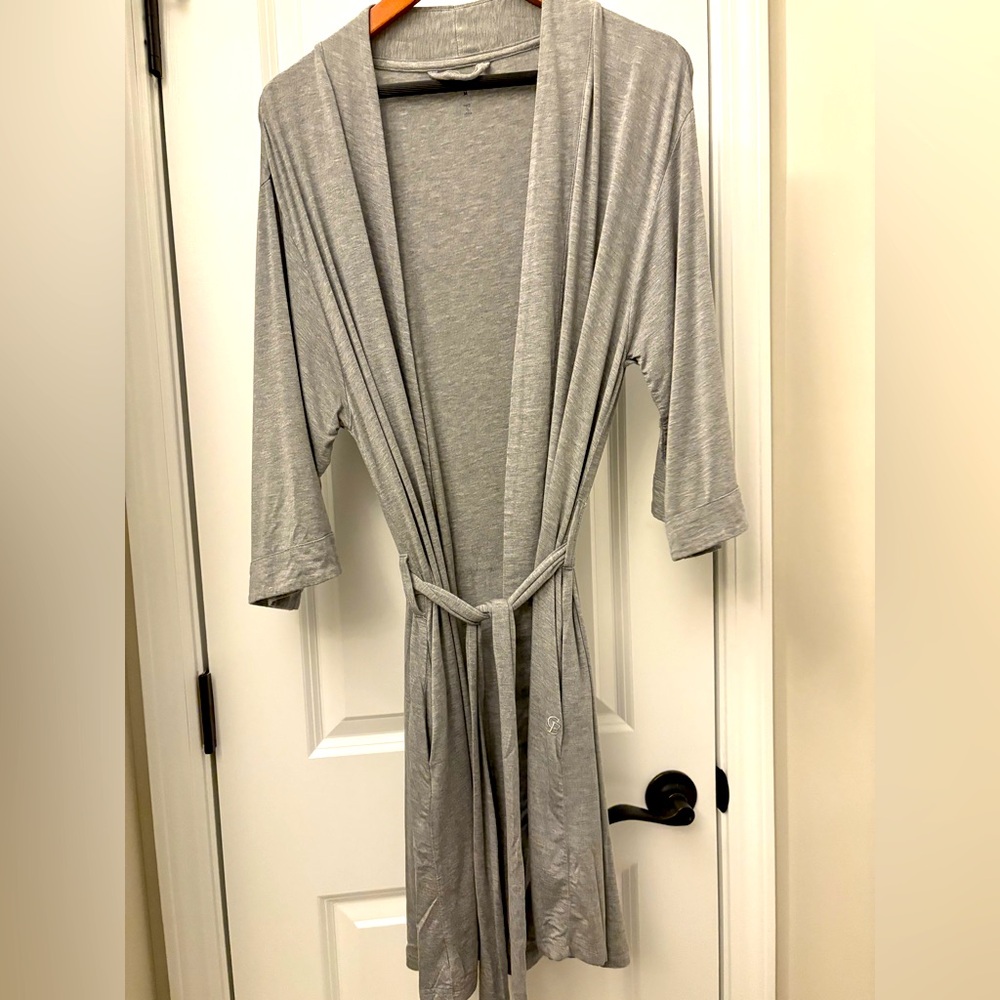 Cozy Earth Stretch knit kimono robe size M